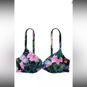 NWT VICTORIA'S SECRET SWIM Mix & Match Twist Push-Up Bikini Top 38D